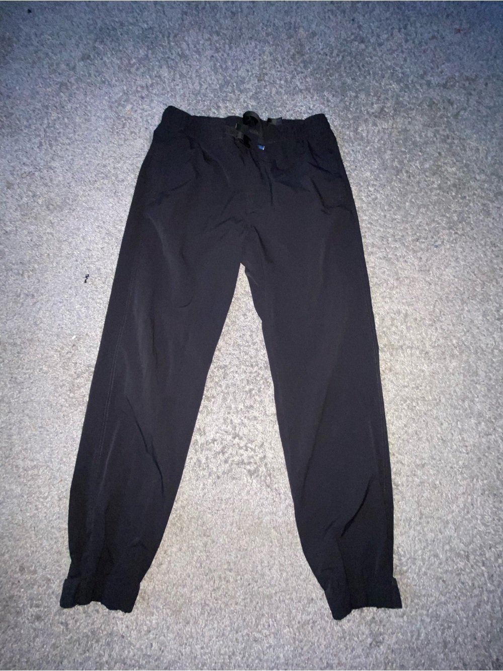 H&M Black Men's Jogger Pants - Drawstring Waist